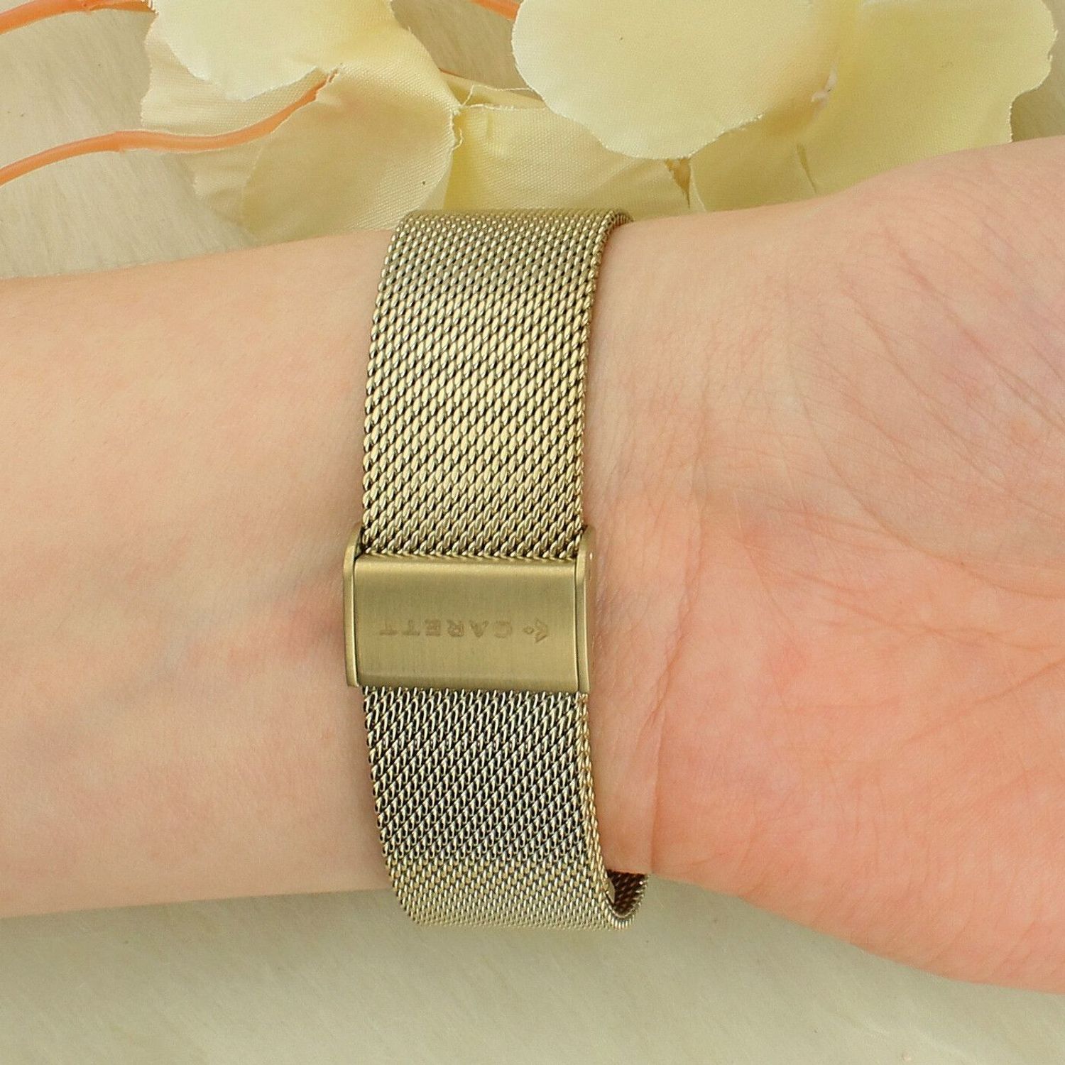 Zegarek Garett  folow złoty mesh.jpg